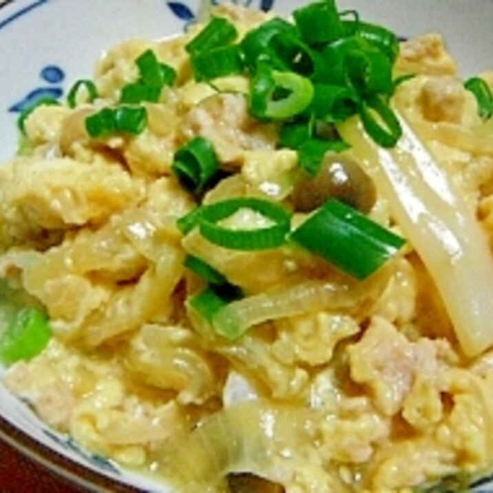 鶏ミンチで簡単☆親子丼